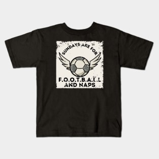 Winged Football Fever Kids T-Shirt